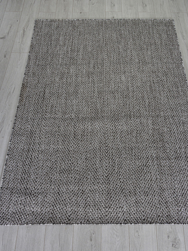 Ковер S156 - DARK GRAY - Прямоугольник - коллекция KAIR