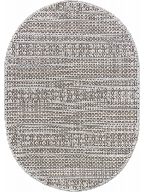 Ковер S157 - BEIGE - Овал - коллекция KAIR