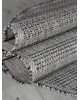 Ковер S157 - DARK GRAY - Овал - коллекция KAIR