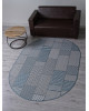 Ковер S160 - BLUE - Овал - коллекция KAIR