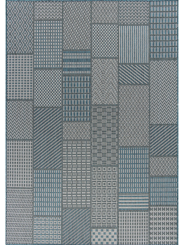 Ковер S160 - BLUE - Прямоугольник - коллекция KAIR