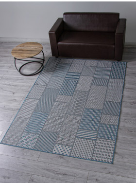 Ковер S160 - BLUE - Прямоугольник - коллекция KAIR