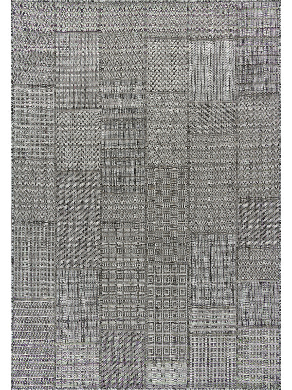 Ковер S160 - DARK GRAY - Прямоугольник - коллекция KAIR
