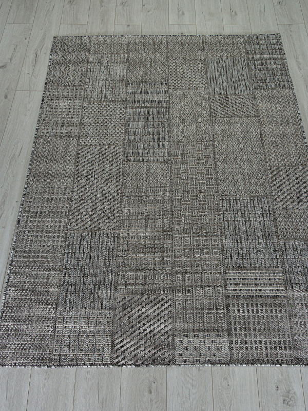Ковер S160 - DARK GRAY - Прямоугольник - коллекция KAIR