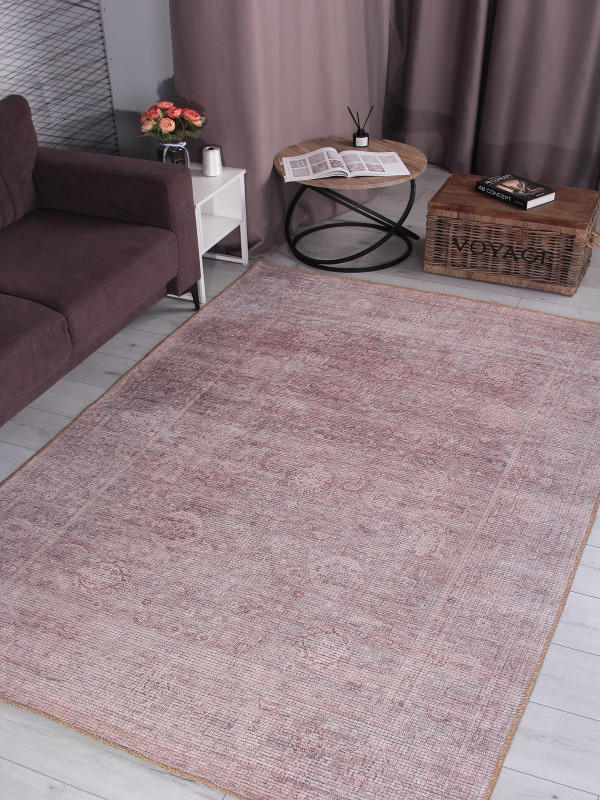 Ковер AB678A - BEIGE / BROWN - Прямоугольник - коллекция LAVIN