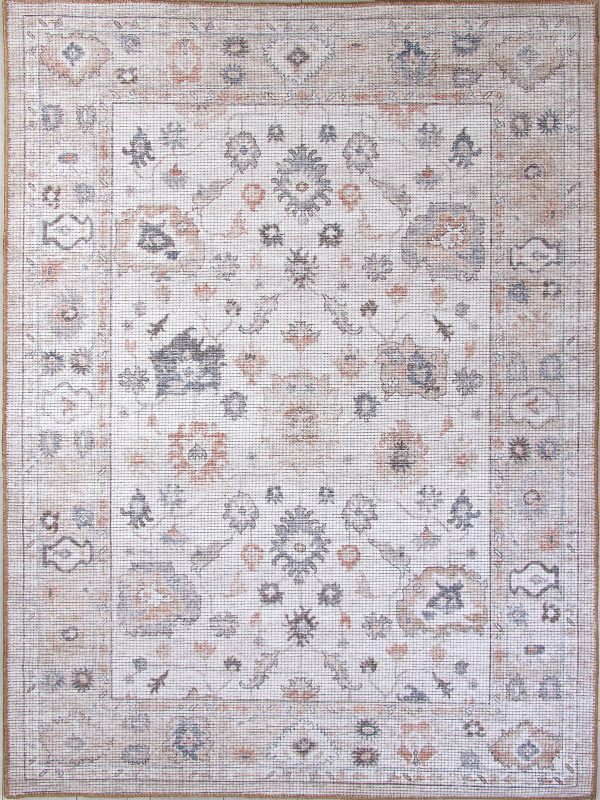Ковер AB732A - CREAM / BEIGE - Прямоугольник - коллекция LAVIN