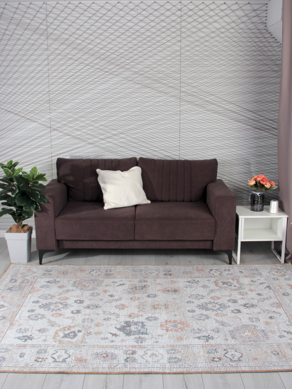 Ковер AB732A - CREAM / BEIGE - Прямоугольник - коллекция LAVIN