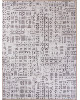 Ковер AB739E - BEIGE / BLACK - Прямоугольник - коллекция LAVIN