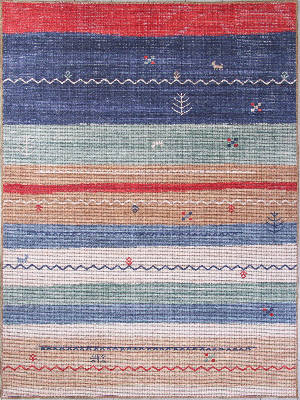 Ковер AB791A - MULTICOLOR - Прямоугольник - коллекция LAVIN