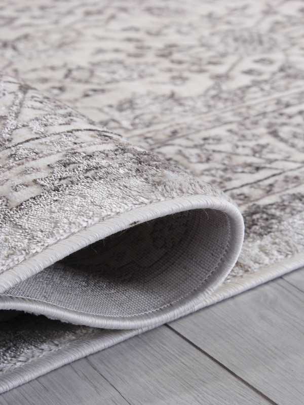 Ковер 5258B - S.WHITE / P.CREAM - Прямоугольник - коллекция LILY