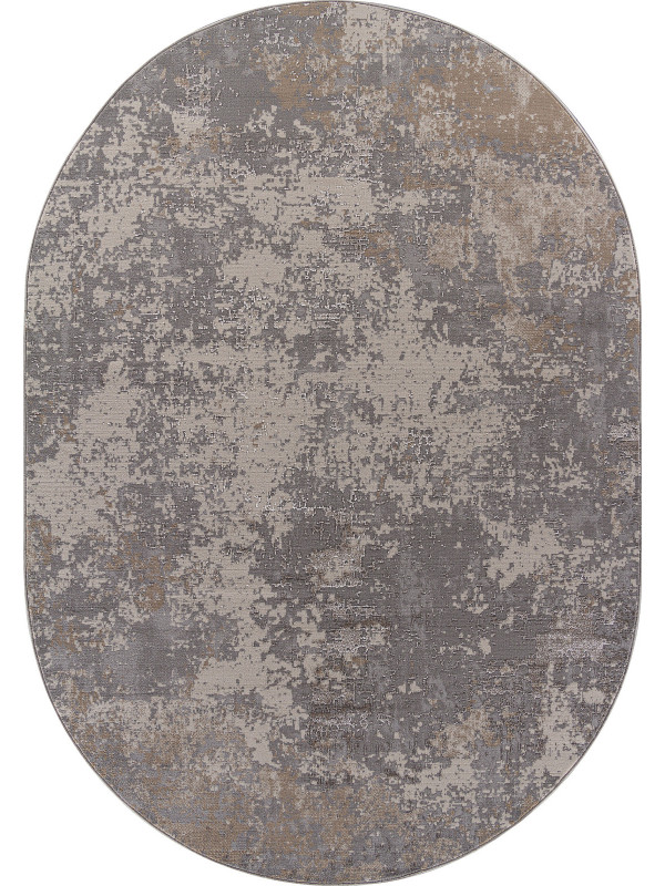 Ковер F163 - BEIGE - Овал - коллекция LIMAN