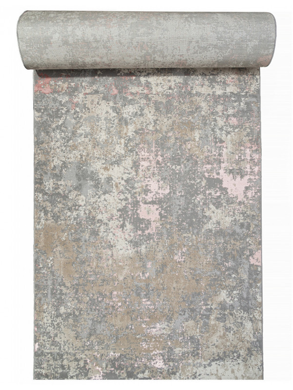 Ковровая дорожка F163 - BEIGE-PINK - коллекция LIMAN