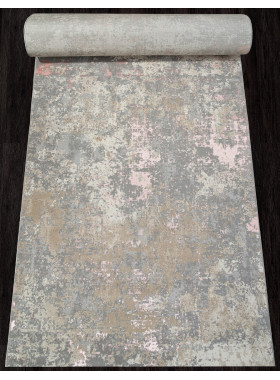 Ковровая дорожка F163 - BEIGE-PINK - коллекция LIMAN