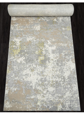 Ковровая дорожка F163 - CREAM-GREEN - коллекция LIMAN