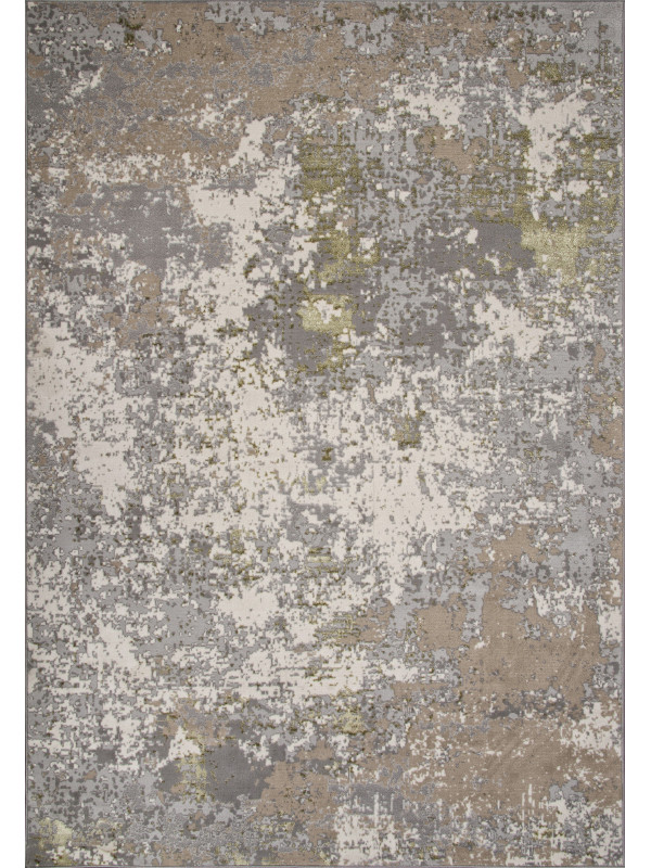 Ковер F163 - CREAM-GREEN - Прямоугольник - коллекция LIMAN