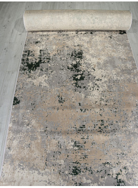Ковровая дорожка F163 - GRAY-GREEN - коллекция LIMAN