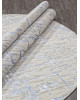 Ковер F164 - CREAM-BLUE - Овал - коллекция LIMAN