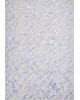Ковер F164 - CREAM-BLUE - Прямоугольник - коллекция LIMAN