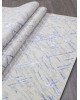 Ковер F164 - CREAM-BLUE - Прямоугольник - коллекция LIMAN