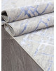 Ковер F164 - CREAM-BLUE - Прямоугольник - коллекция LIMAN