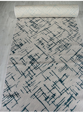 Ковровая дорожка F164 - GRAY-D.BLUE - коллекция LIMAN