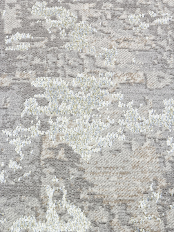 Ковер F165 - CREAM-BLUE - Овал - коллекция LIMAN