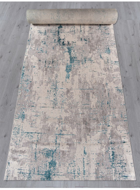 Ковровая дорожка F169 - CREAM-D.BLUE - коллекция LIMAN