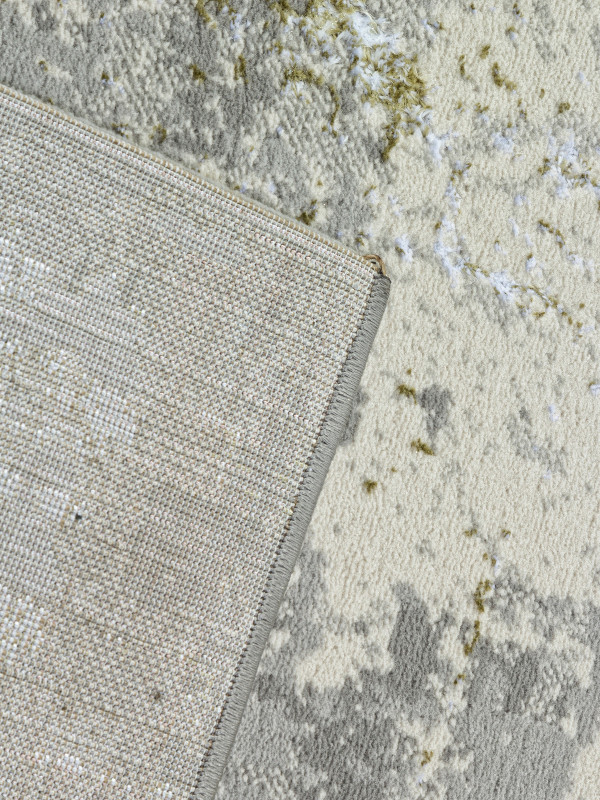 Ковровая дорожка F169 - CREAM-GREEN - коллекция LIMAN