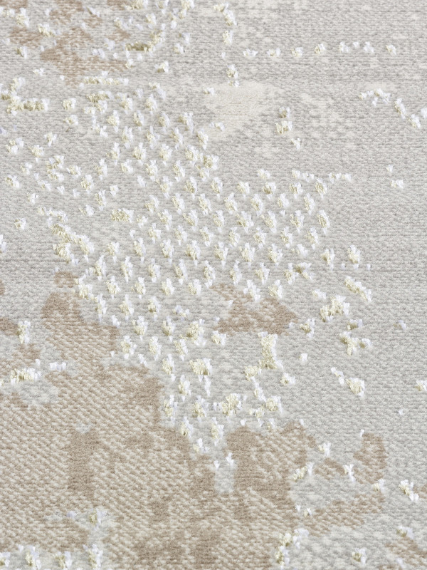 Ковер F171 - CREAM-GREEN - Овал - коллекция LIMAN