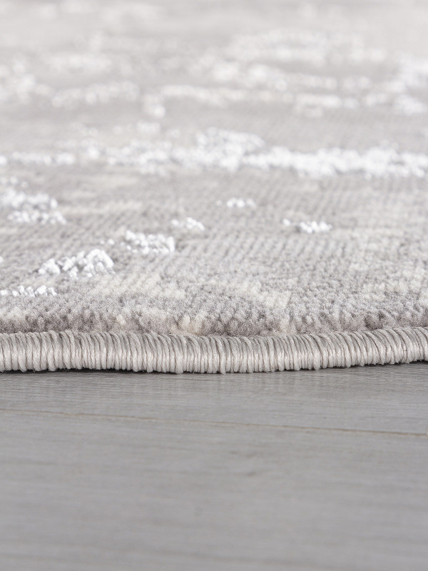 Ковер F477 - GRAY-BEIGE - Овал - коллекция LIMAN