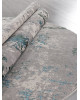 Ковер F477 - GRAY-BLUE - Овал - коллекция LIMAN