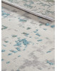 Ковровая дорожка F477 - GRAY-BLUE - коллекция LIMAN