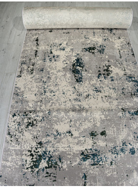 Ковровая дорожка F477 - GRAY-BLUE - коллекция LIMAN
