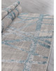 Ковер F478 - GRAY-BLUE - Прямоугольник - коллекция LIMAN