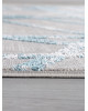 Ковер F478 - GRAY-BLUE - Прямоугольник - коллекция LIMAN