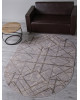 Ковер F480 - GRAY-BEIGE - Овал - коллекция LIMAN