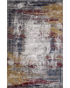 Ковер D838 - GRAY-RED - Прямоугольник - коллекция LONDON