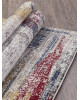 Ковер D838 - GRAY-RED - Прямоугольник - коллекция LONDON
