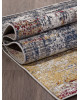 Ковер D838 - GRAY-RED - Прямоугольник - коллекция LONDON