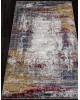 Ковер D838 - GRAY-RED - Прямоугольник - коллекция LONDON