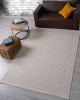 Ковер L0009A - BEIGE / BEIGE - Прямоугольник - коллекция LOOPY