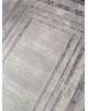 Ковер 1634G - GREY / GREY - Прямоугольник - коллекция LORA