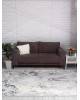Ковер 7402G - GREY / GREY - Прямоугольник - коллекция LORA