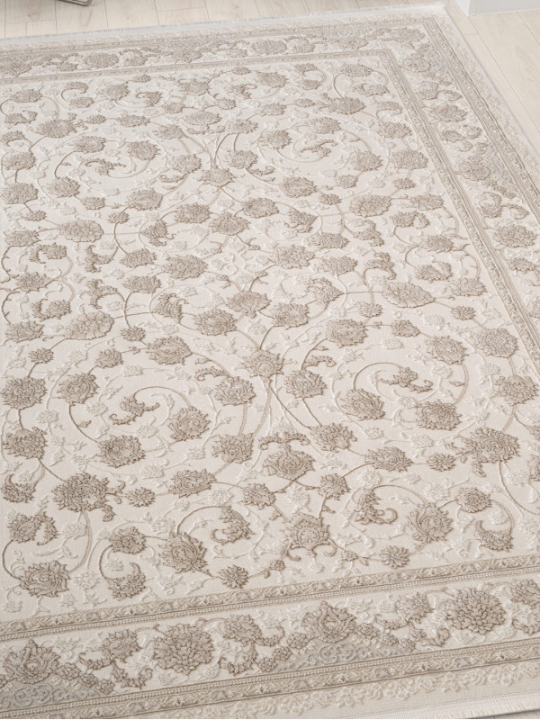 Ковер 27386A - BEIGE / D.BEIGE - Прямоугольник - коллекция MARDIN