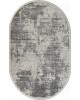 Ковер 26925A - GRY / GRY - Овал - коллекция MARMARIS