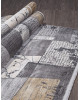 Ковер 21096A - CREAM / L.GREY - Прямоугольник - коллекция MILANO