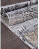 Ковер 21096A - CREAM / L.GREY - Прямоугольник - коллекция MILANO