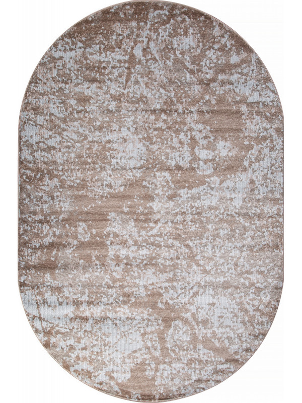 Ковер D941 - DARK BEIGE - Овал - коллекция MIRANDA