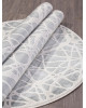 Ковер D967 - BLUE-CREAM - Овал - коллекция MIRANDA