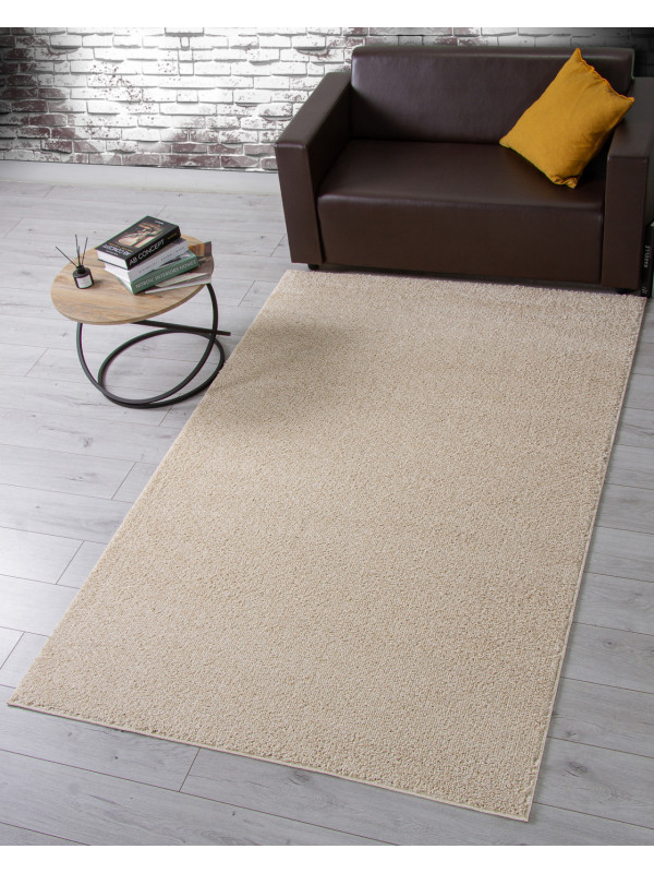 Ковер T600 - LIGHT BEIGE - Прямоугольник - коллекция MOKKO